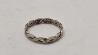 Fingerring sterlingsølv (925)