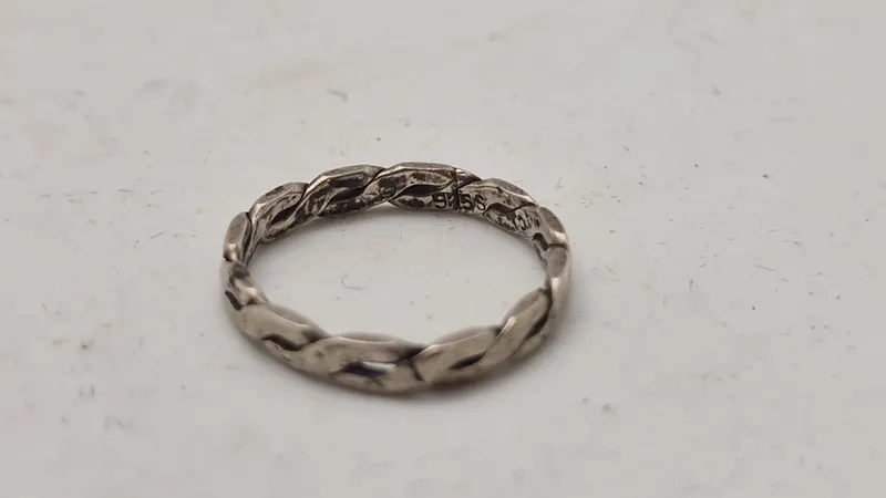 Fingerring sterlingsølv (925)