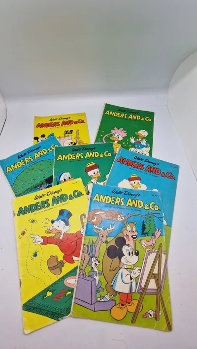 Samling Anders And blade 1970