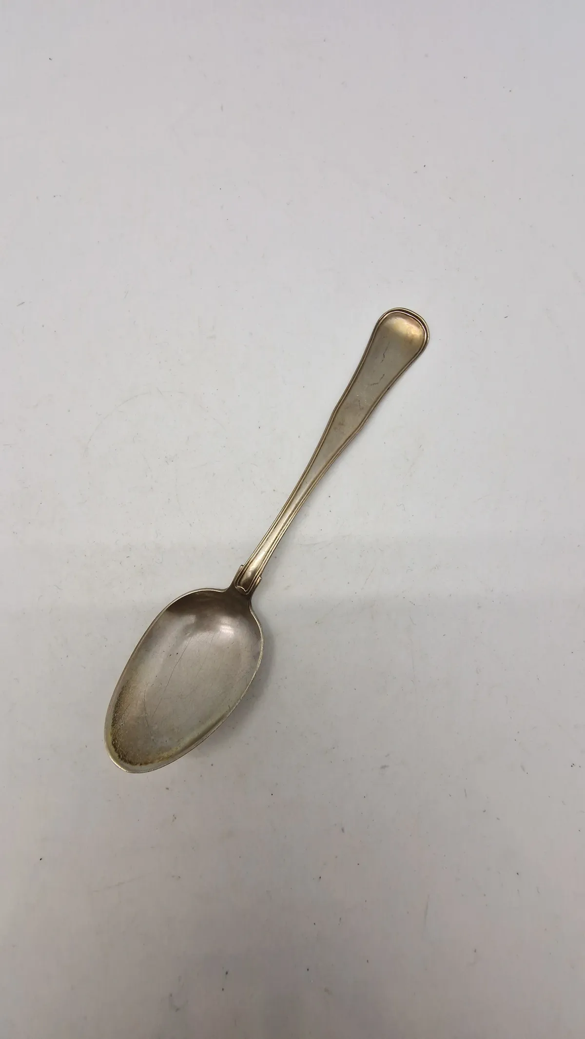 Original 1800 tals ske af provins sølv