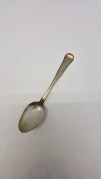 Original 1800 tals ske af provins sølv