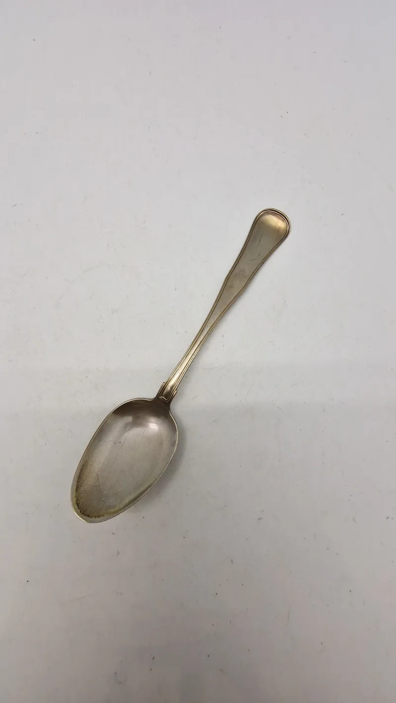 Original 1800 tals ske af provins sølv