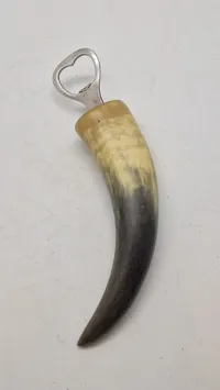 Øloplukker med greb af horn