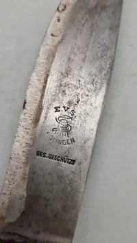 Sjælden original dansk NSU dolk