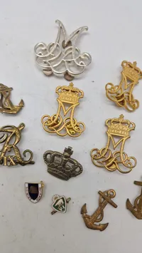 Samling rexer  regimentsmærker