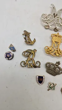 Samling rexer  regimentsmærker