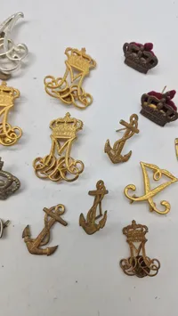 Samling rexer  regimentsmærker
