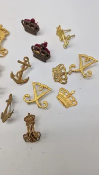 Samling rexer  regimentsmærker