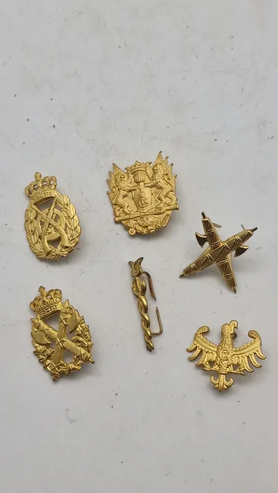 Samling regimentsmærker