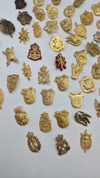 Samling regimentsmærker
