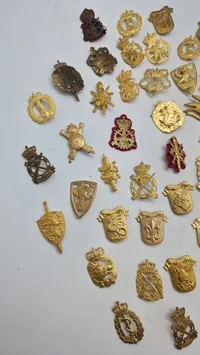 Samling regimentsmærker