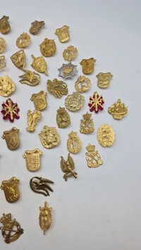 Samling regimentsmærker