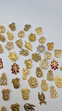 Samling regimentsmærker