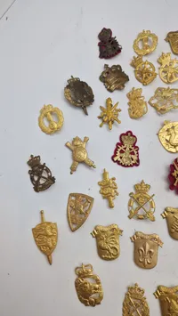 Samling regimentsmærker