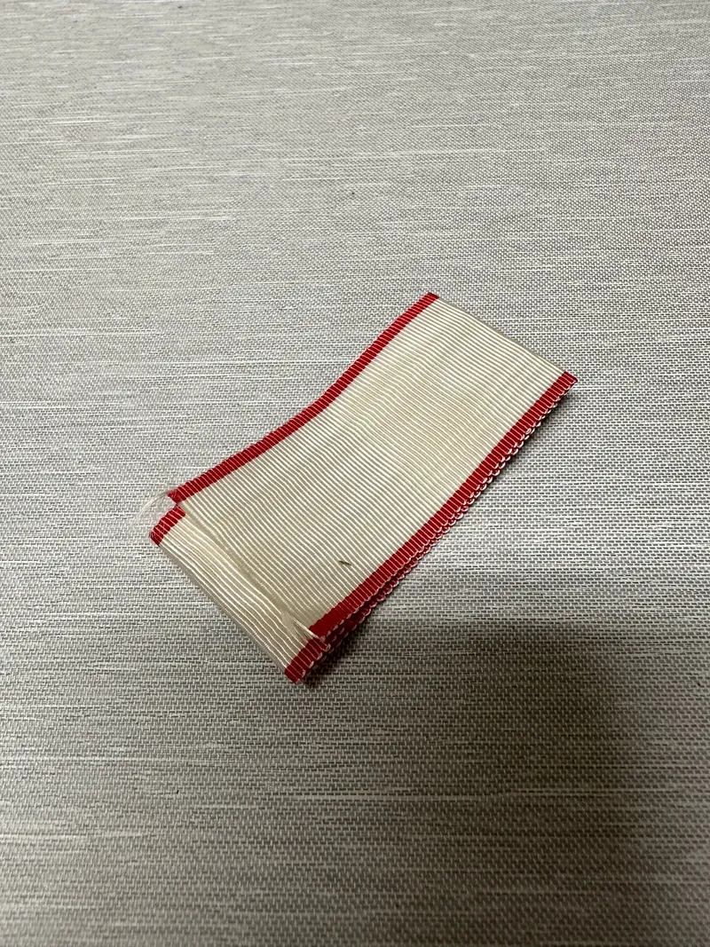 Originalt bånd til Dansk Ridderkors
