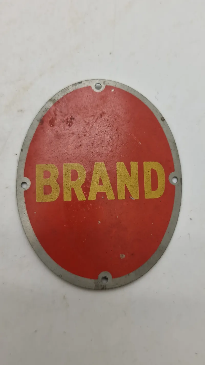 Originalt WW2 CBU Brand med nummer