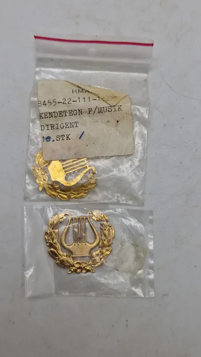 Originale Danske regiments mærker