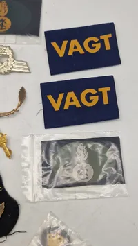 Samling stofmærker