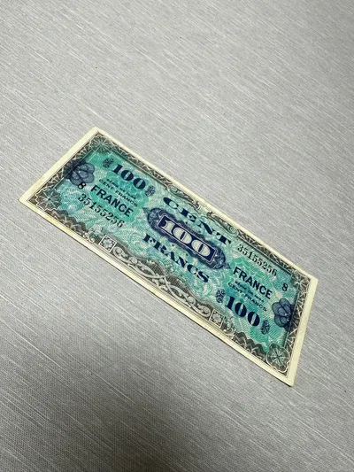 Original US WW2 D dag pengeseddel 1944