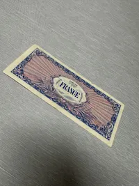 Original US WW2 D dag pengeseddel 1944