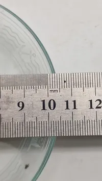 Glas plakette med motiv af Jutlandia