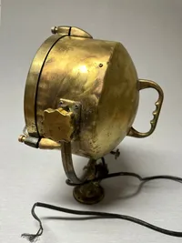 Original stor Engelsk WW2 marine projektør