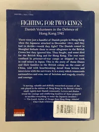 Bog om Danskere i Hong Kong WW2