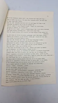 Brev skrevet i 1952, omhandlende afgang og sejlads med Jutlandia