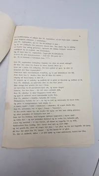 Brev skrevet i 1952, omhandlende afgang og sejlads med Jutlandia