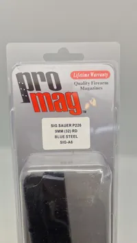 9 mm Sig Sauer P226 magasin