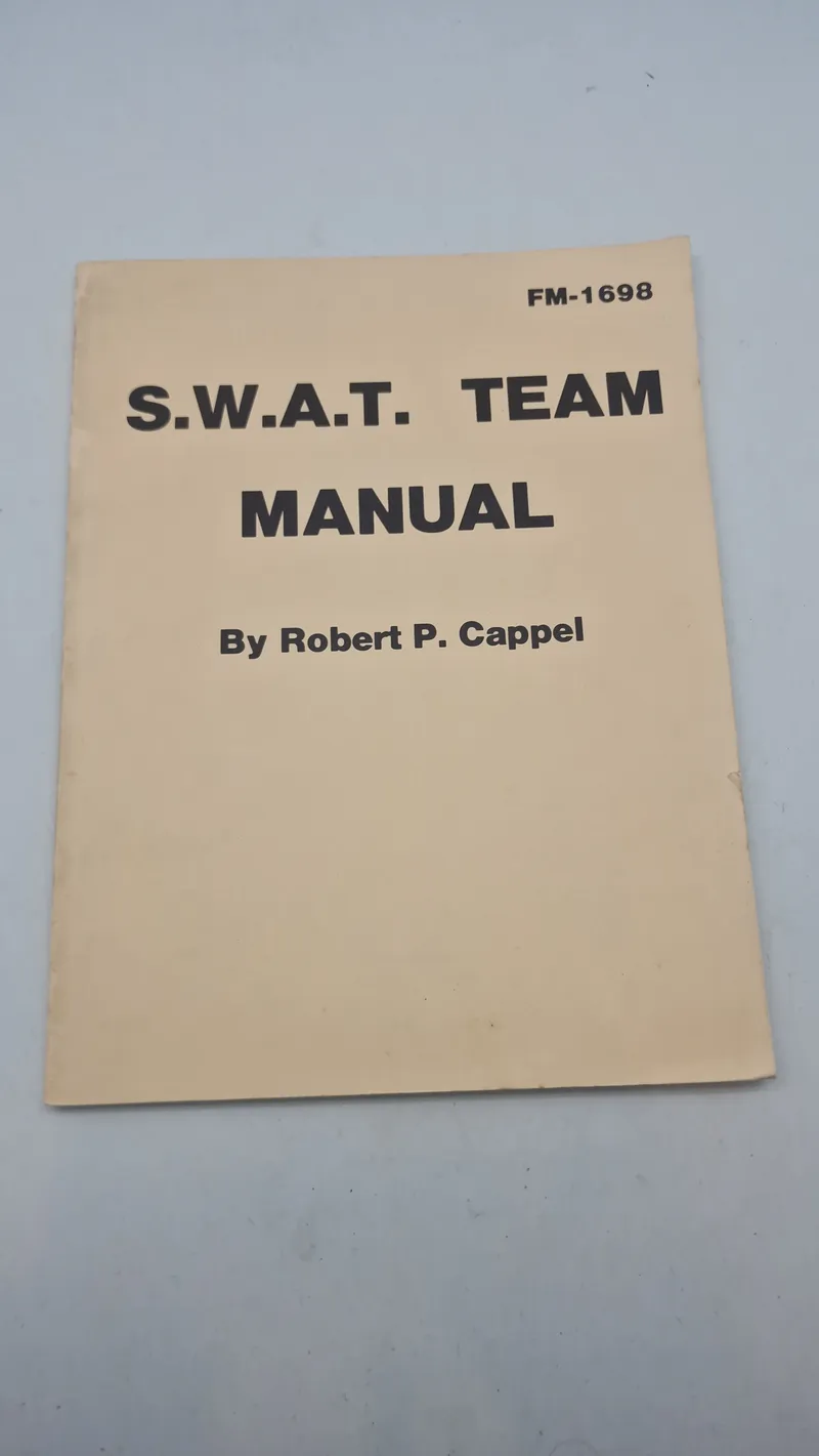 SWAT team manual