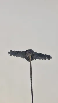 Originale tyske faldschirmsjäger pins og sportsspin (57 version)