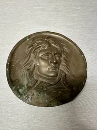 Napoleon bronze platte