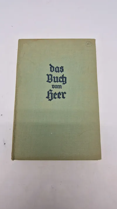 Original das Buch Von Heer - ww2