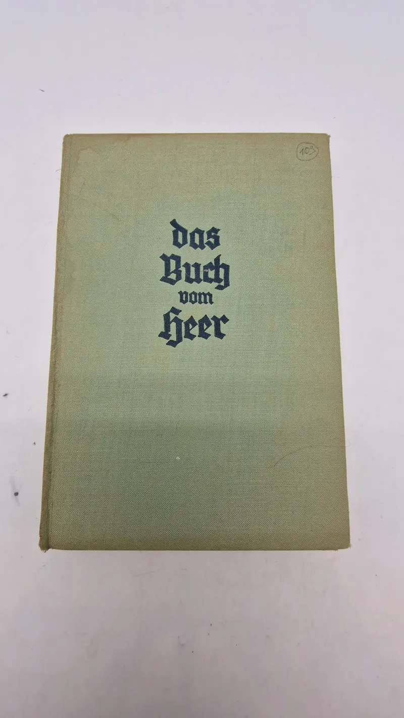 Original das Buch Von Heer - ww2