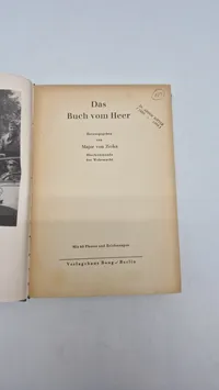 Original das Buch Von Heer - ww2