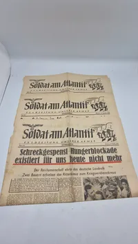 3 originale eks af Soldat am Atlantik, ww2