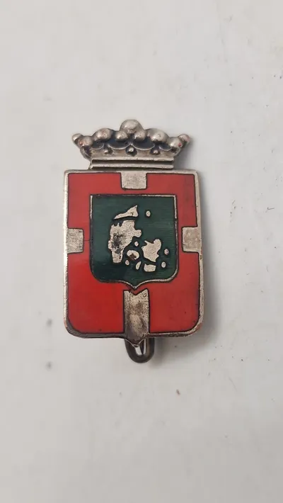 Original dansk national revérnål, emalje