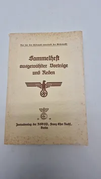 Originalt Sammelheft
ausgewählter Vorträge und Reden
