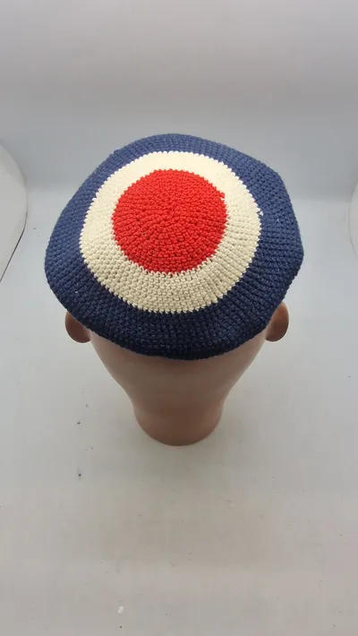 Original hue fra fra besættelsen lavet i RAF farver