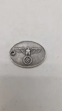 Gestapo id disk , efterkrigs