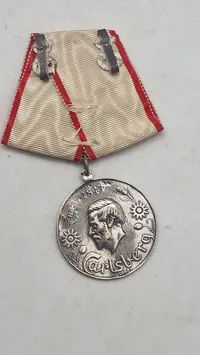 Original Carlsberg medalje af sølv med hagekors