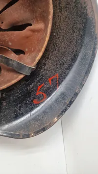 Sjælden original dansk M/41 hjelm anvendt af den kommunistiske modstandsbevægelsen ww2
