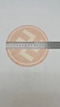 Original D.N.S.A.P “sticker” fra valg (stor)