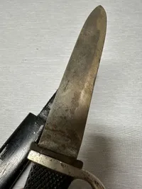 Original Tysk Hitler Jugend kniv, RZM