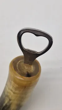 Øloplukker med greb af horn