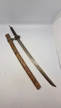 Samling katanaer. ikke japanske