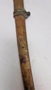 Samling katanaer. ikke japanske