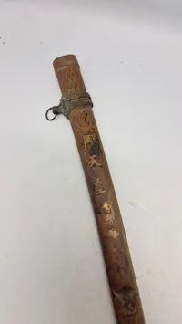Samling katanaer. ikke japanske