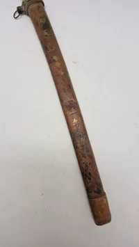 Samling katanaer. ikke japanske
